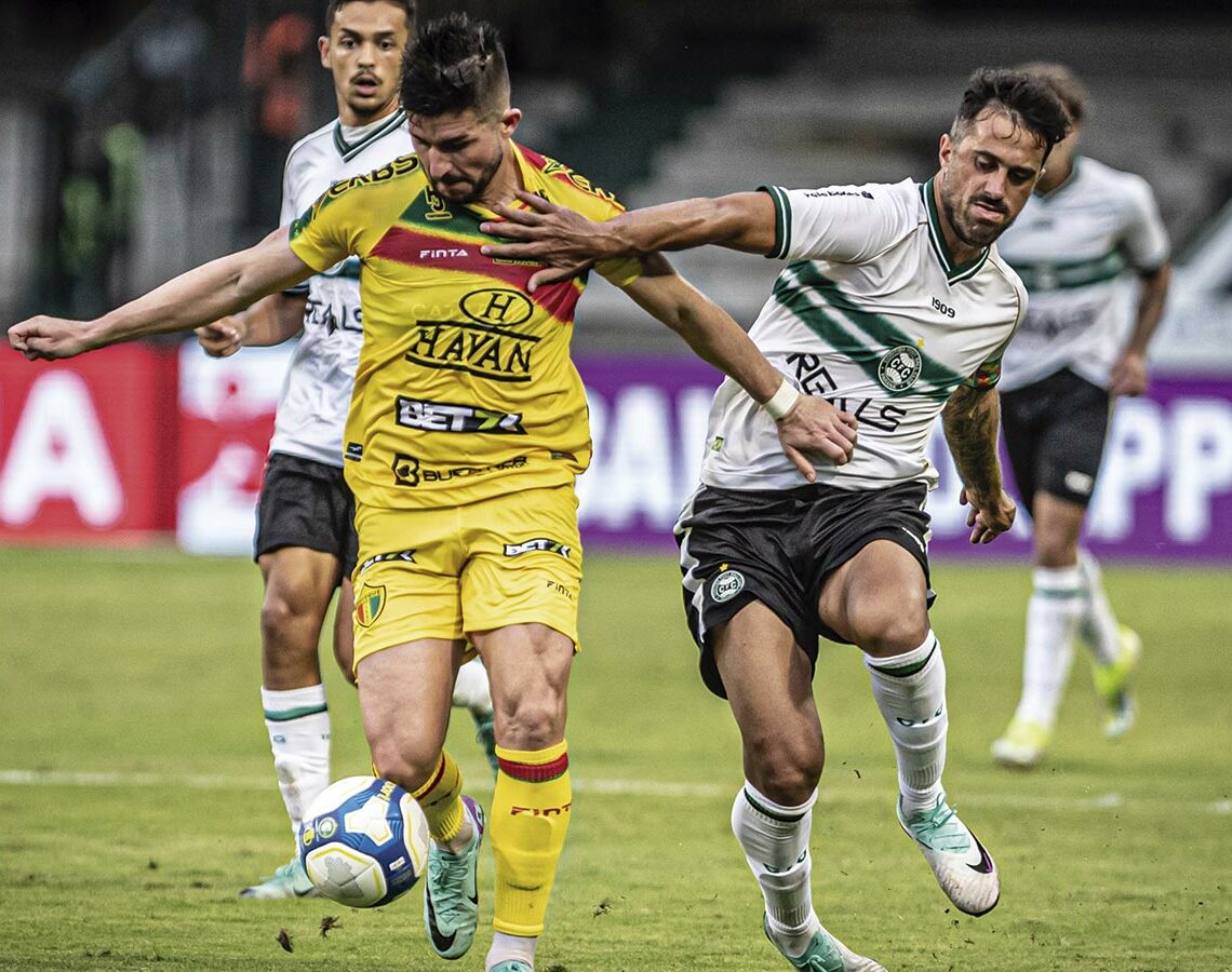 coritiba vence o brusque pela série b