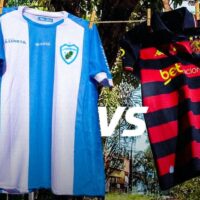 Imagem de divulgação do jogo entre Londrina e Sport.