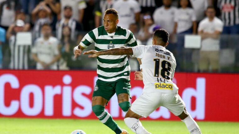 Coritiba empata com o Santos na ida da Copa do Brasil