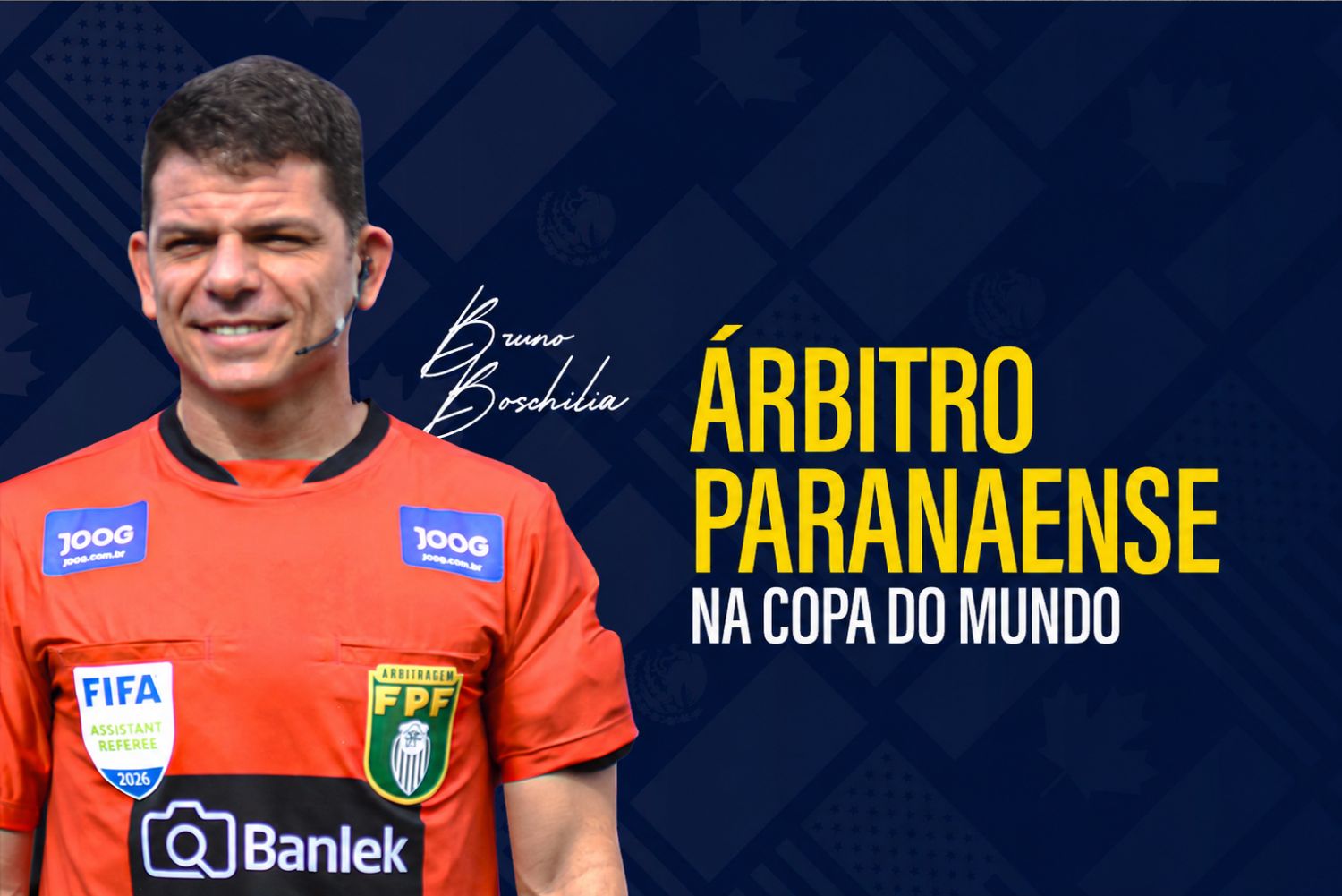 Bruno Boschilia volta a atuar na Copa do Mundo e integra primeira equipe a repetir escala 1 Design sem nome