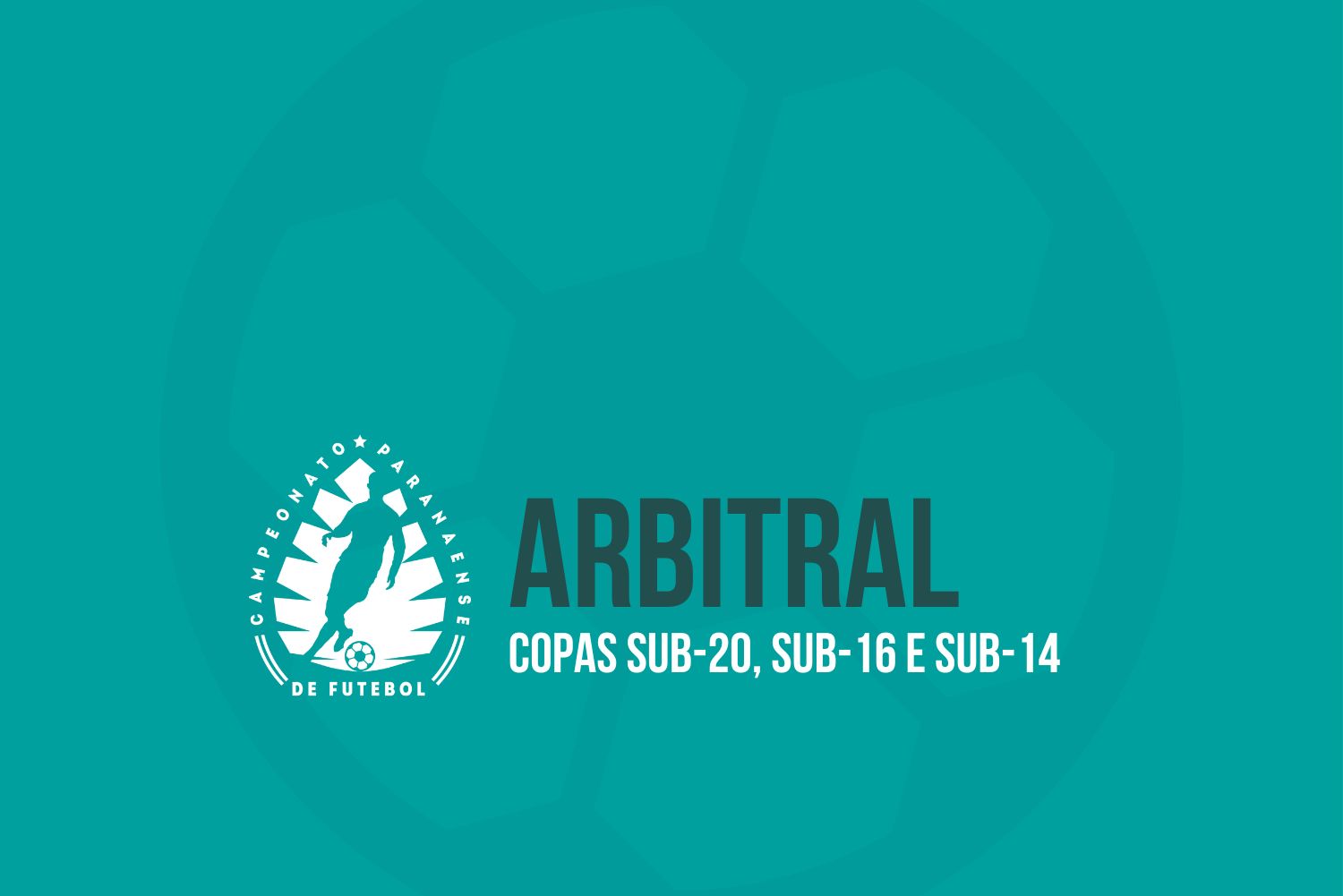 Definidos os participantes e o formato das Copas Sub-20, Sub-16 e Sub-14 1 ARTES BASE 2026