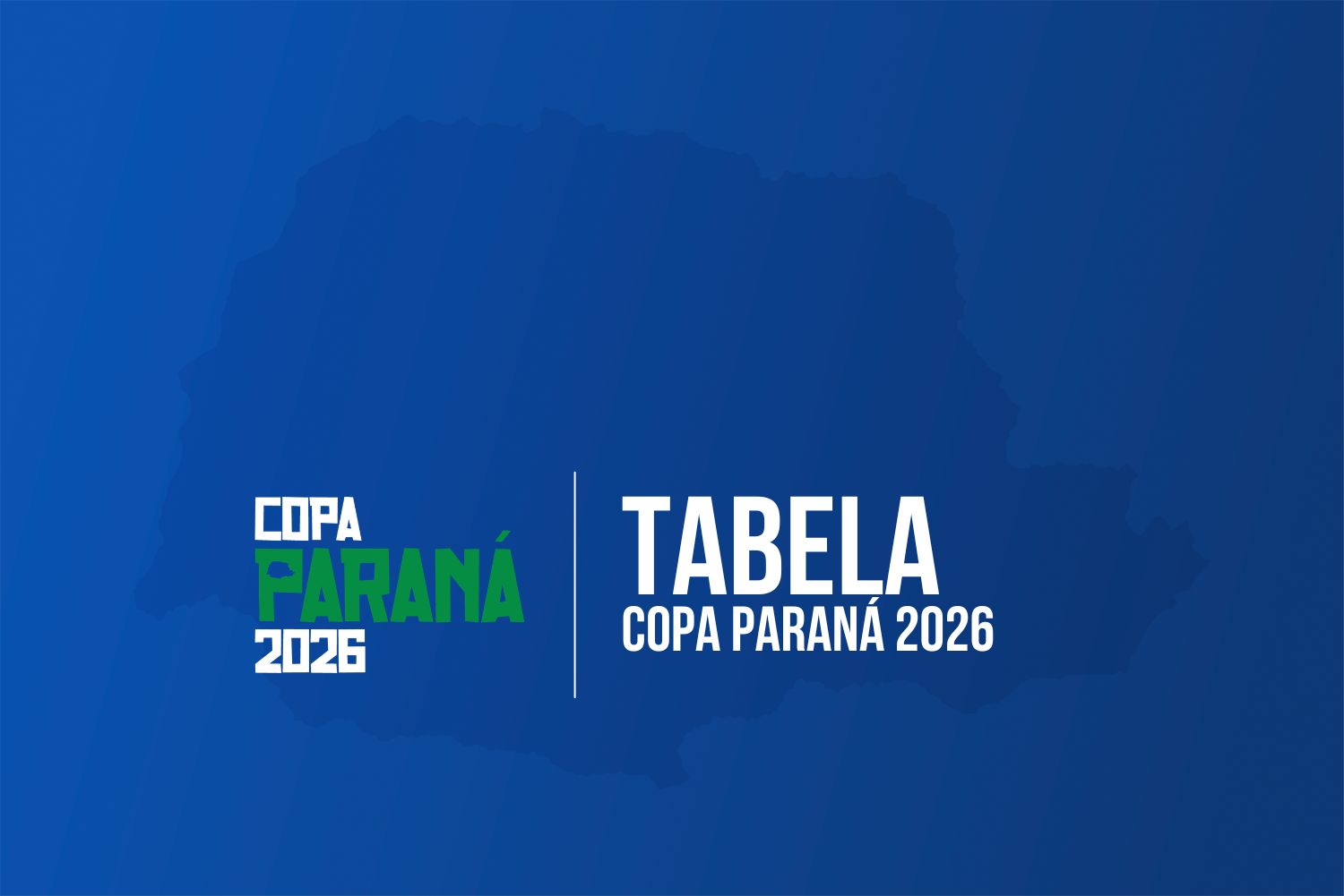 FPF define a nova tabela da Copa Paraná 2026 1 BASE COPA PARANA 3